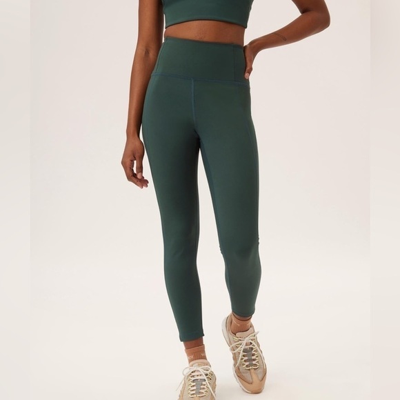 Girlfriend Collective Compressive High Rise Legging Moss - Picture 1 of 8